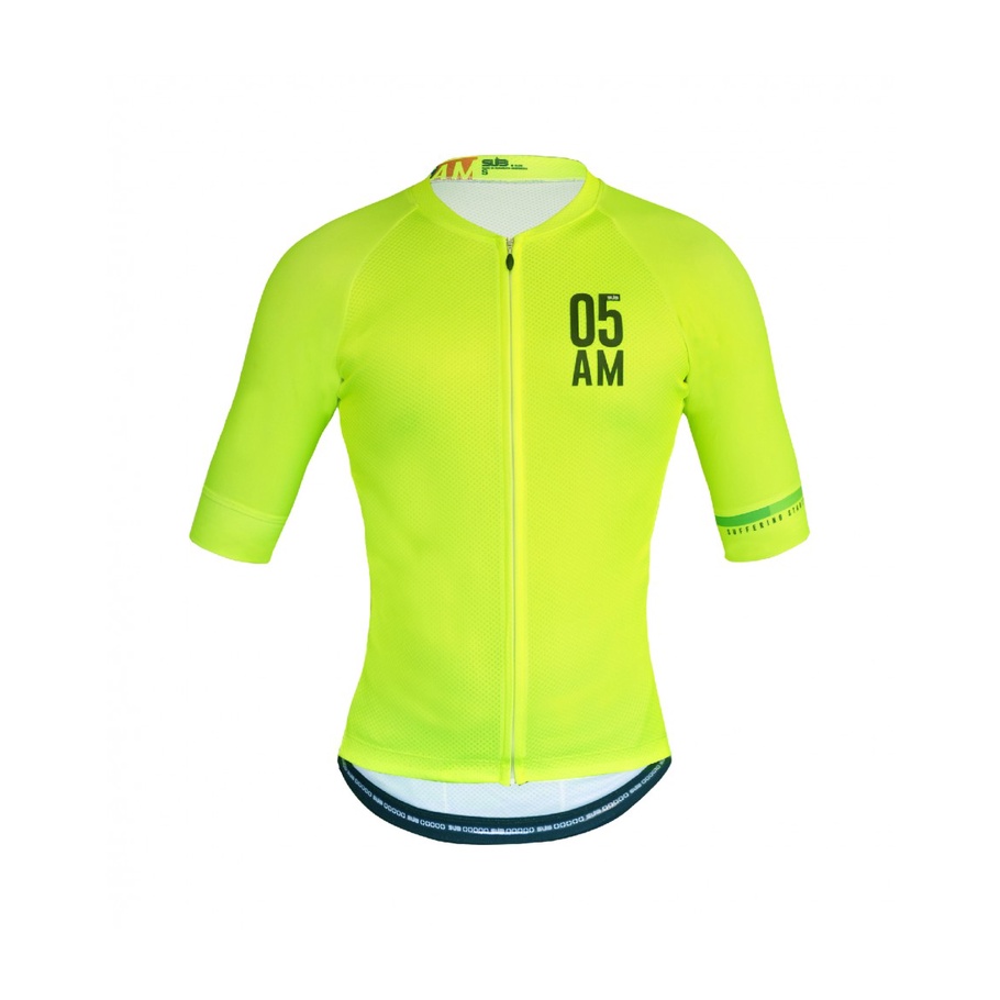 sub jersey 05 am subjersey Neon Yellow short sleeve