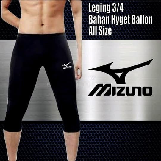 CELANA RUNNING LEGGING OLAHRAGA  SEPEDA VOLI JOGGING LARI LAGING OLAHRAGA LEGING PENDEK PRIA WANITA