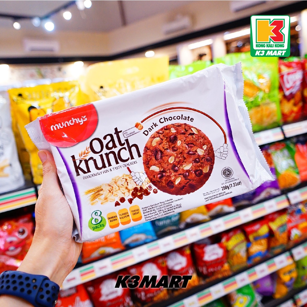 

Munchys Oat Krunch Dark Chocolate 208gr