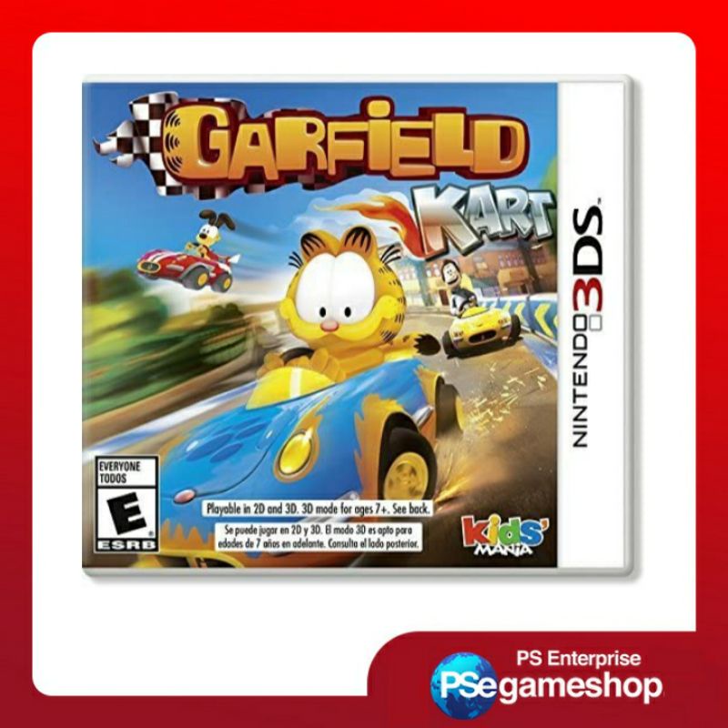 Nintendo 3Ds Garfield Kart ( usa )