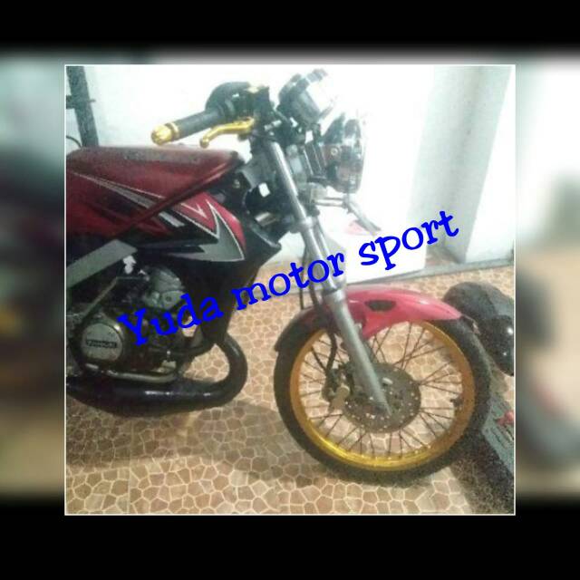 Spakbor depan ninja R variasi slebor depan ninja R variasi