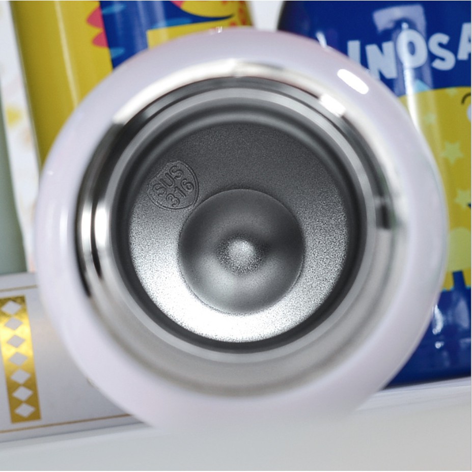 Botol minum Termos 316 Stainless Steel Diller DUAL CAP dengan TAS