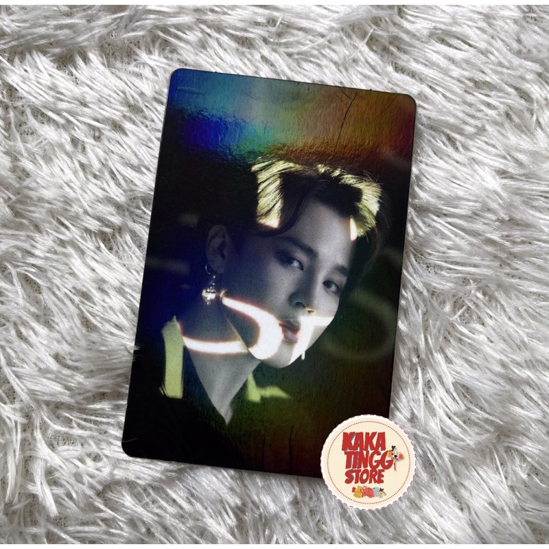 OFFICIAL PHOTOCARD HOLO JIMIN BTS : MOTS ON:E CONCEPT PHOTOBOOK