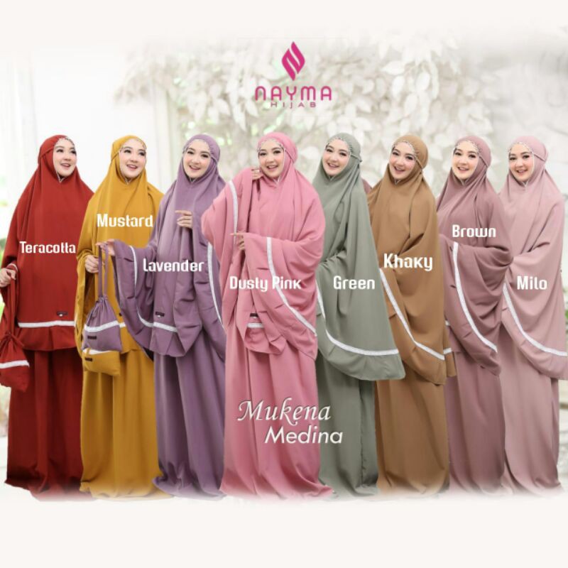 Medina Mukena Couple by Nayma Hijab