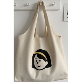 NEW Totebag Vintage Populer Tas Tote BIG-Bando kuning