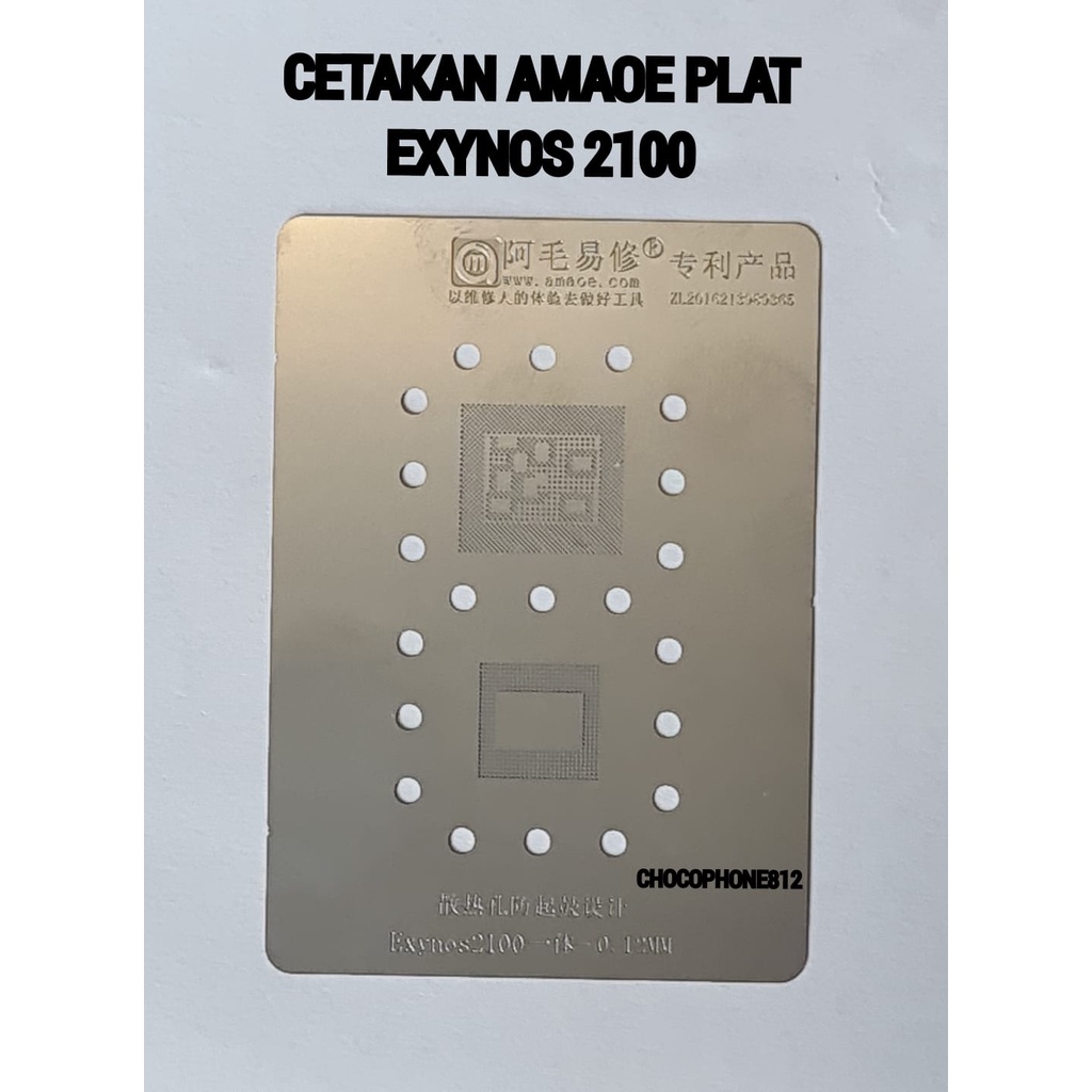 Plat Amaoe Cetakan Bga Ic Cpu Exynos2100 Exynos 2100 Original