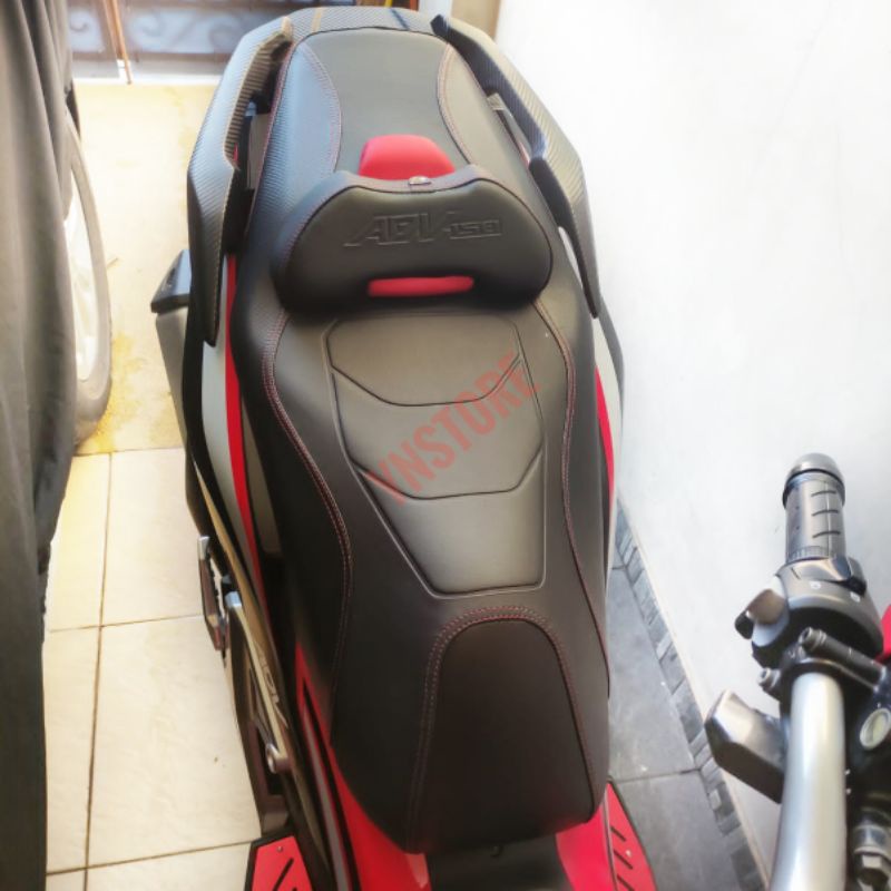 Cover Jok Adv 150 Kulit Mbtech Sarung Jok Motor Custom