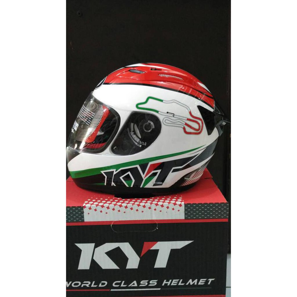 helm fullface Kyt Rc7 spain & italy series