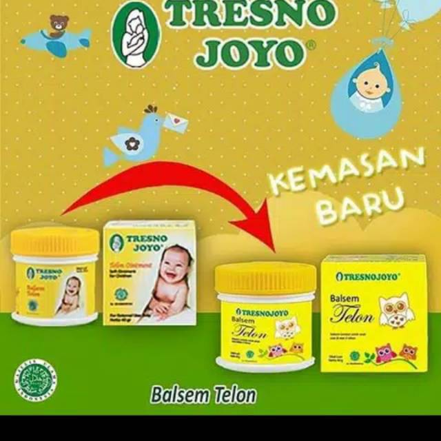 Balsem telon tresno joyo 40 gram/balsem untuk anak/perlenkapan bayi