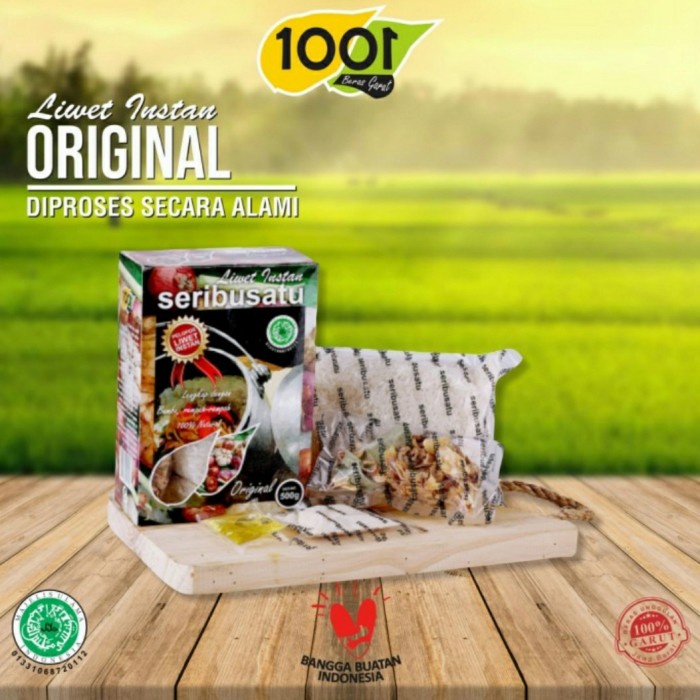 

Gg1Hh Nasi Liwet Instan 1001 Rasa Original 500 Gram s1Gkk