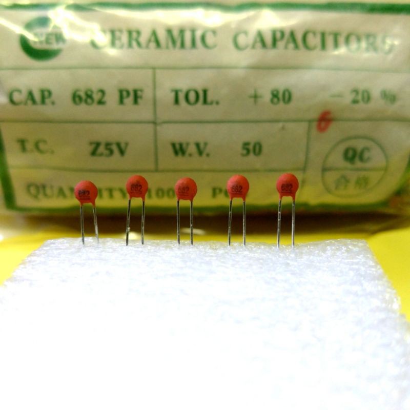 Ceramic capacitor 682pf 1000biji