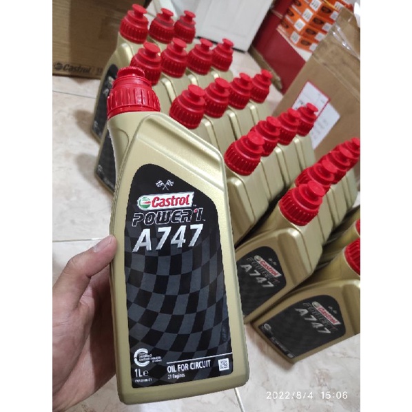 Oli Samping Castrol A747 Kemasan 1L 2T