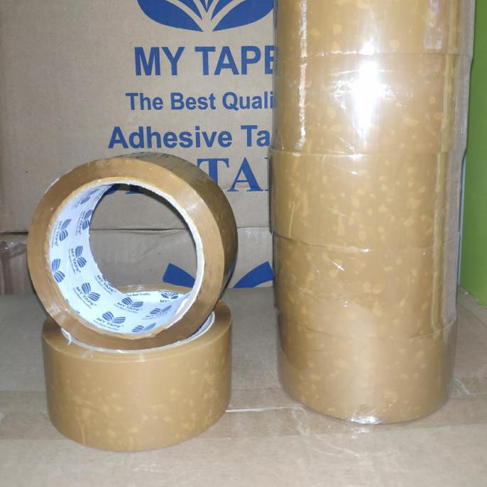 

Lakban Bening - Coklat My Tape 45 Mm X 90 Yard Per Karton Free 1 Roll - Cokelat Leovivi96Out