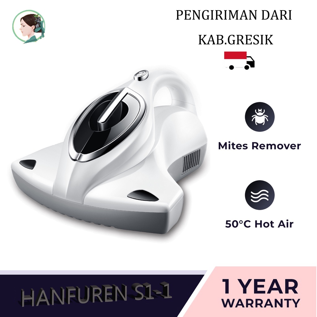 Han S1-1 Penyedot Debu UV Vacuum Cleaner Anti Dust Mites  - Mesin Penghisap Debu dan Tungau (+HEPA)