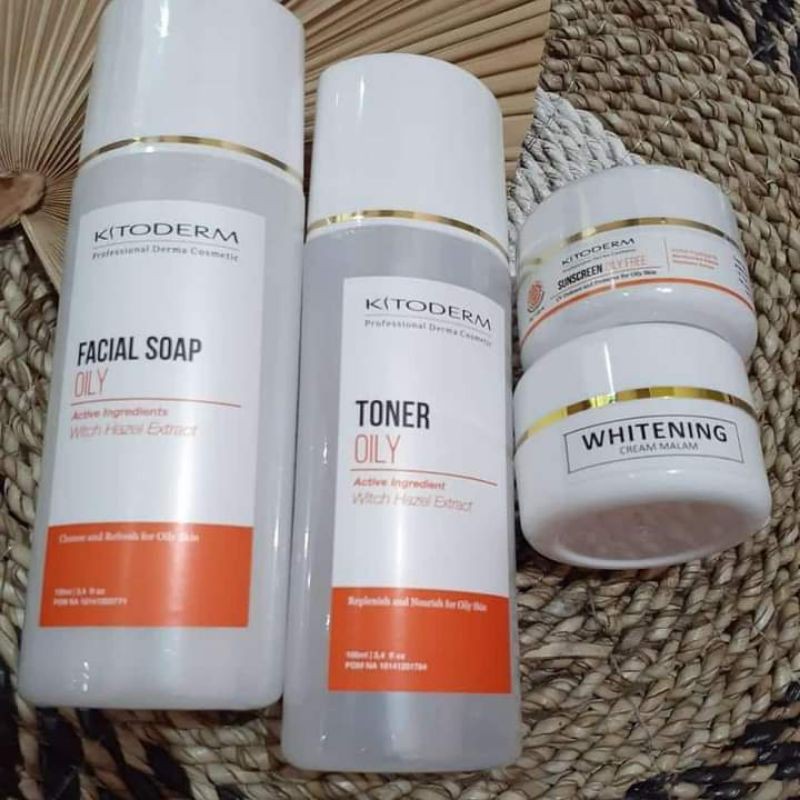 Paket Kitoderm Oily Whitening Farmasi