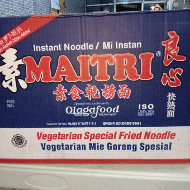 

Mie Maitri Vegetarian Goreng Spesial