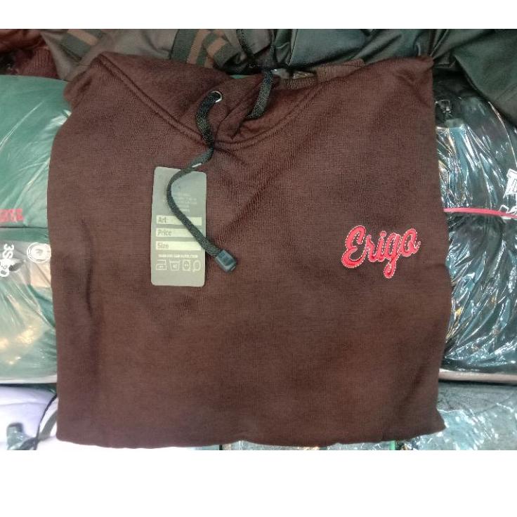 Koleksi Terbaru.. JAKET JEMPER HOODIE ERIGO BAHAN TEBAL PRIA/WANITA.M.L.XL.XXL