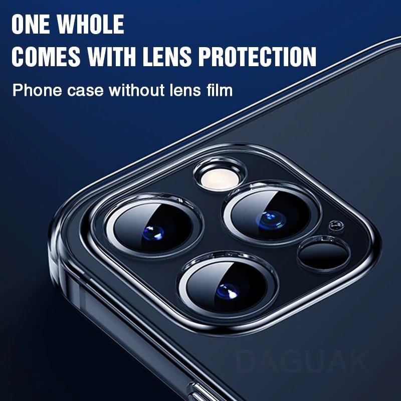 Case Bening Clear Vivo V23E Clear Case Transparan 2.0mm + Pelindung Kamera