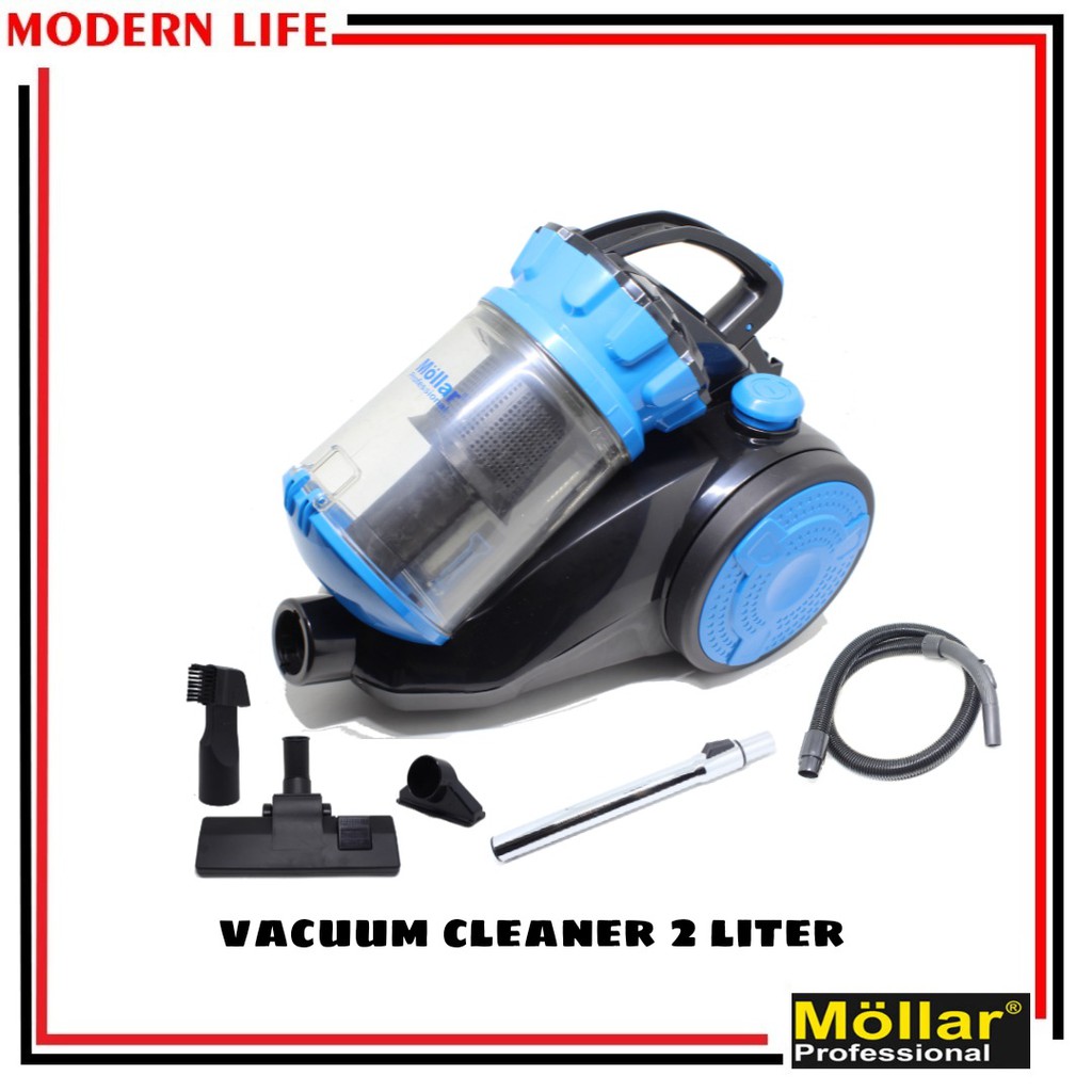 MOLLAR VACUUM CLEANER NEW MLR 0205 2 LITER PENGHISAP PEMBERSIH DEBU 2L