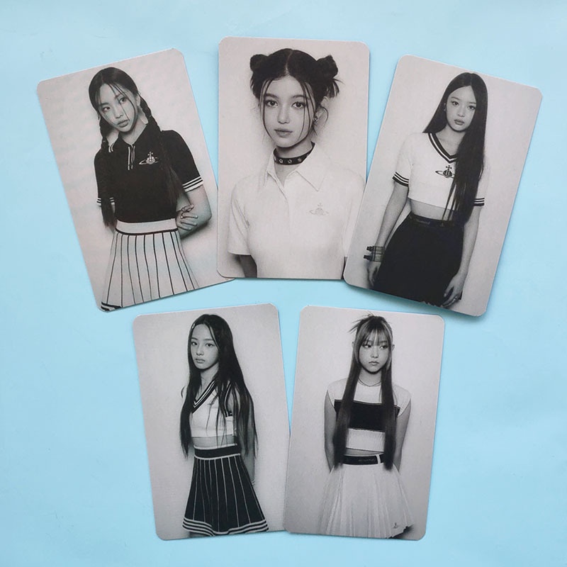 5pcs /set NJ photocards collection card Postcard Kartu Kecil In Stock New Arrival LY