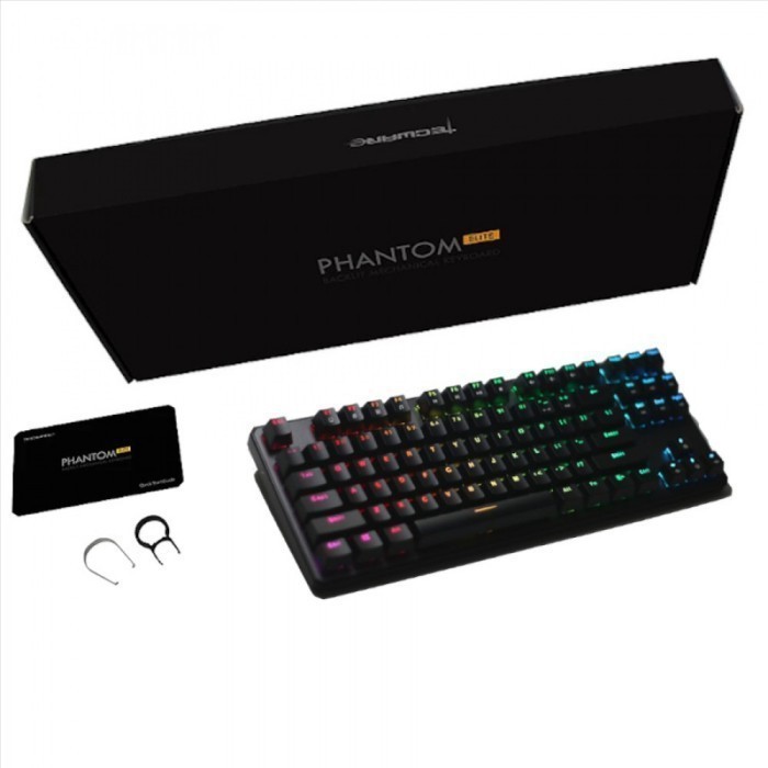 Tecware Phantom Elite 87 RGB (Mechanical Gateron Blue Switches)