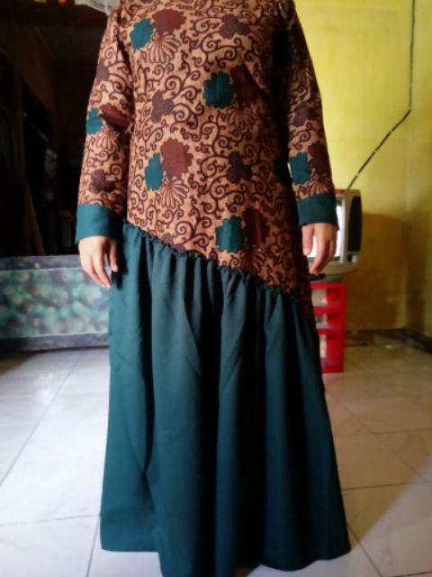 Termurah Gamis Batik Rempel Lurus Dan Miring Ori Gamis Meisya Gamis Meisya Rempel Miring Standar