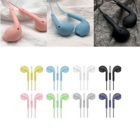 Headset Handsfree Macaron U19 Bass Suara jernih