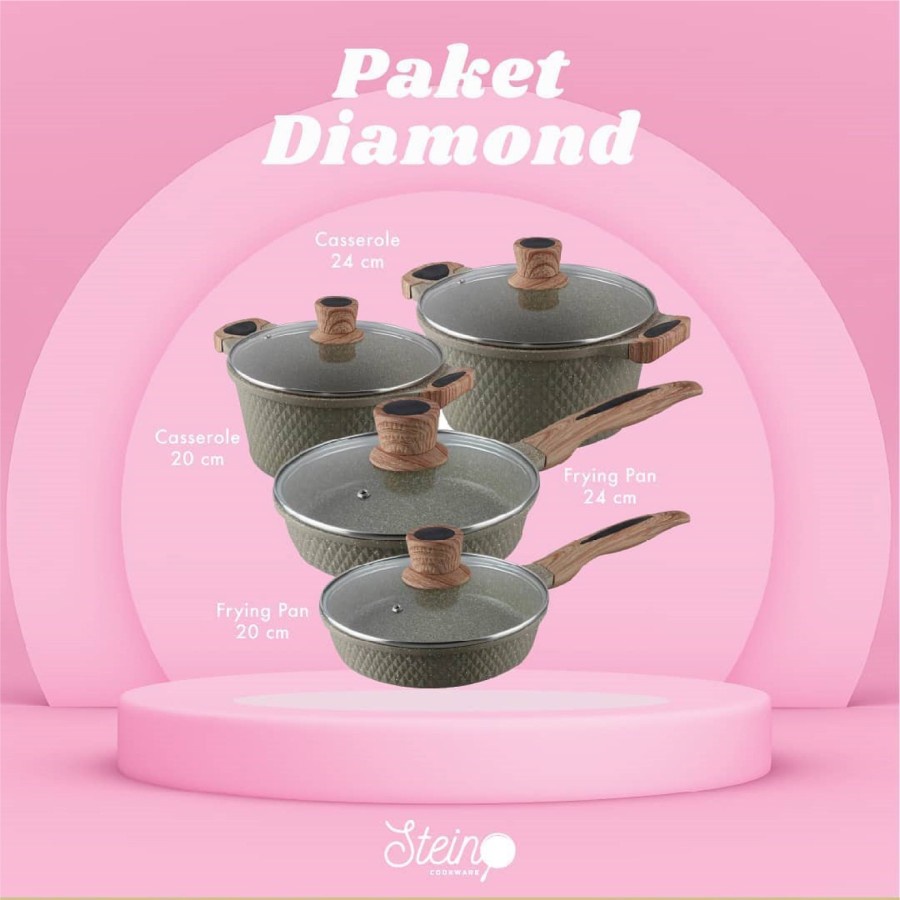 Stein Paket Diamond - STEIN COOKWARE ORIGINAL