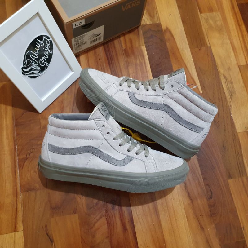 Vans Sk8-Mid x Reigning Champ Core Grey Skate Shoe