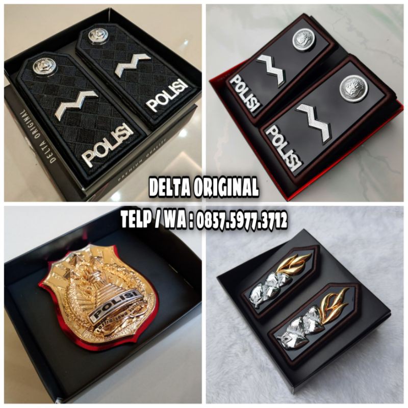 Set Pangkat Pdh & Pdu Aipda Polri