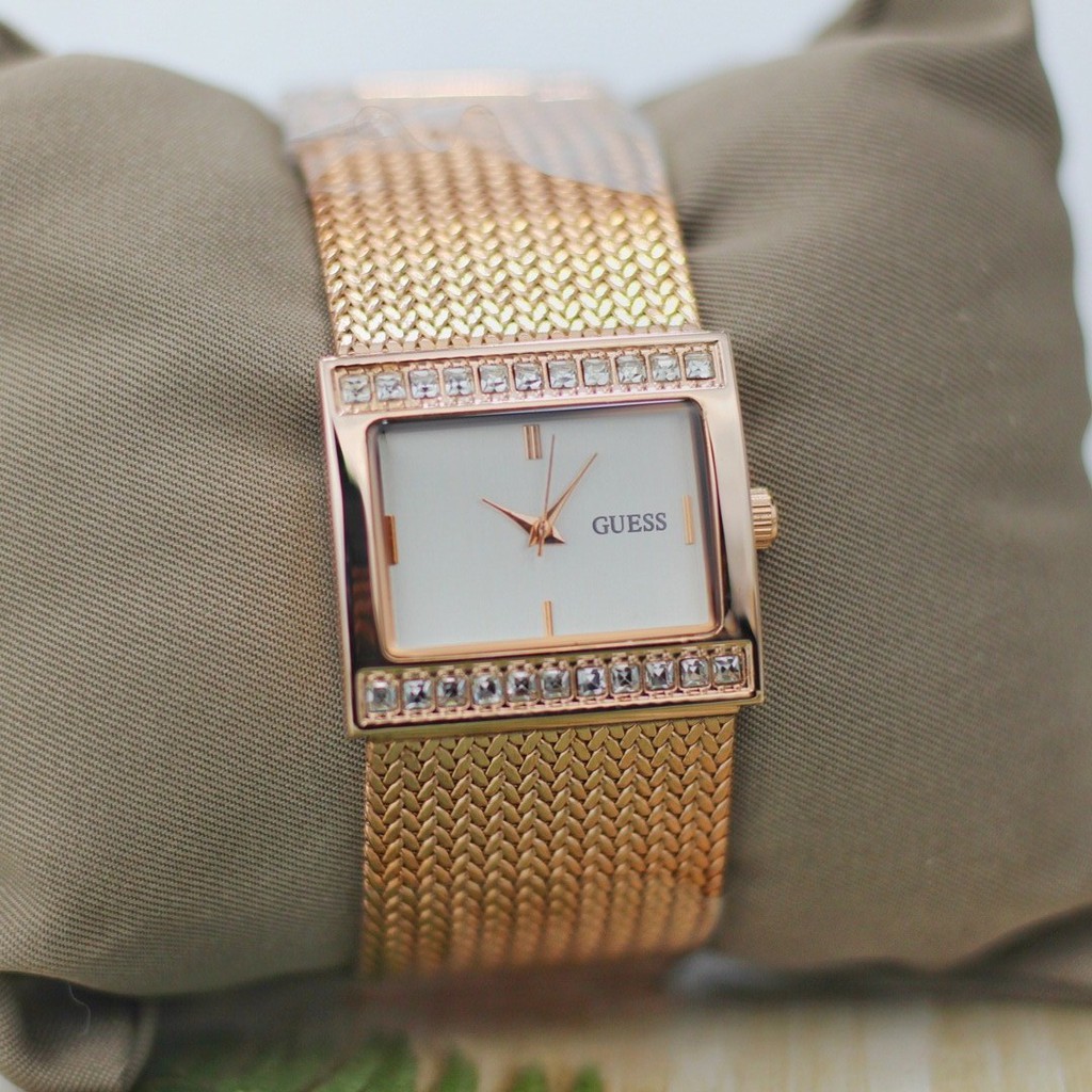 JAM TANGAN WANITA  KOTAK TALI RANTAI PASIR 3544