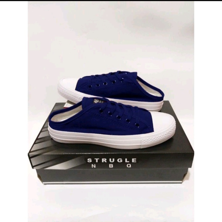 Sepatu slip on CT2 NBQ STRUGGLE sneakers slop BUSTONG terbaru!!