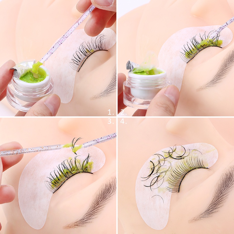 50 / 100 Pcs Brush Makeup Sekali Pakai Bahan Nilon Untuk Maskara