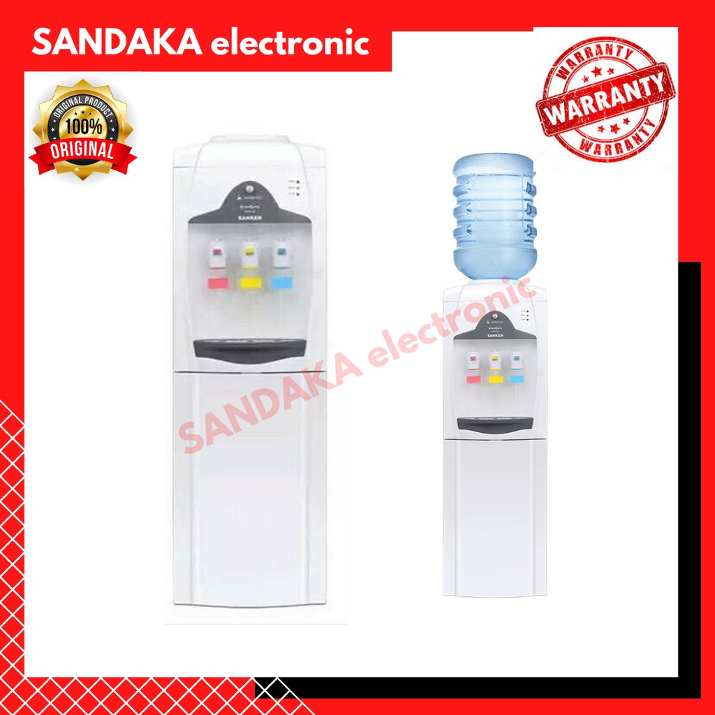 DISPENSER SANKEN HWD 610 GY - dispenserSanken Galon Atas