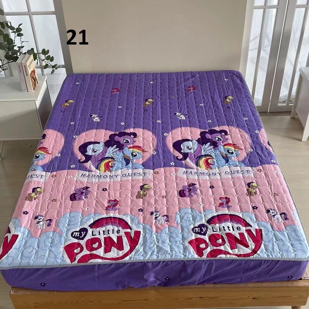 Sprei Waterproof / Sprei Protector bermotif / Sprei anti air ukuran 180x200CM dan 120x200CM-6