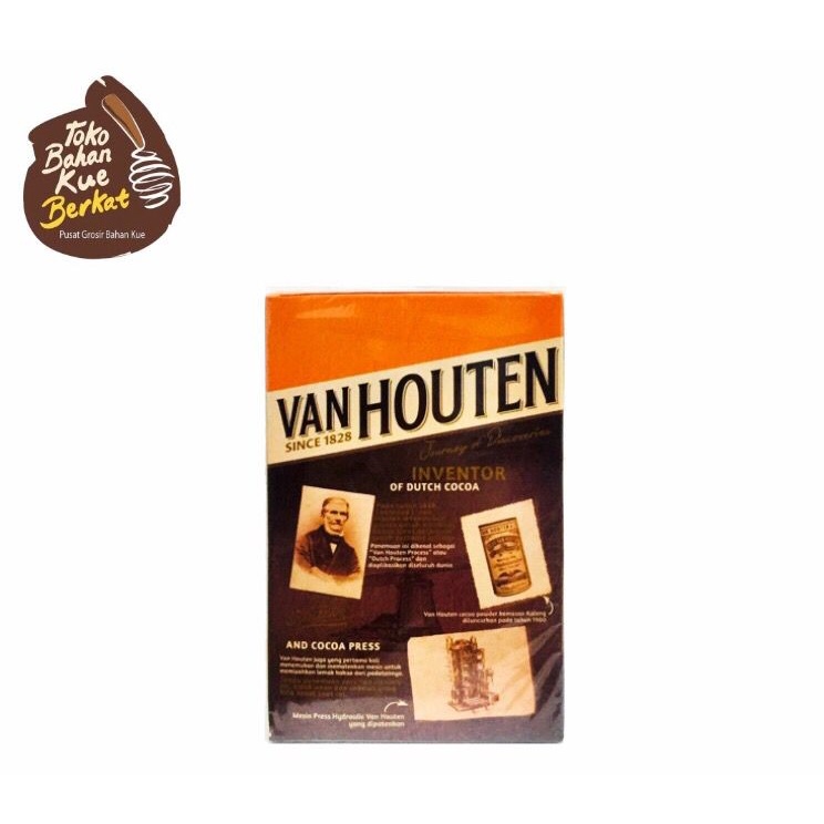 COKLAT BUBUK VAN HOUTEN 40 GR / COCOA POWDER / KAKAO COKELAT / CTN (24 PCS)