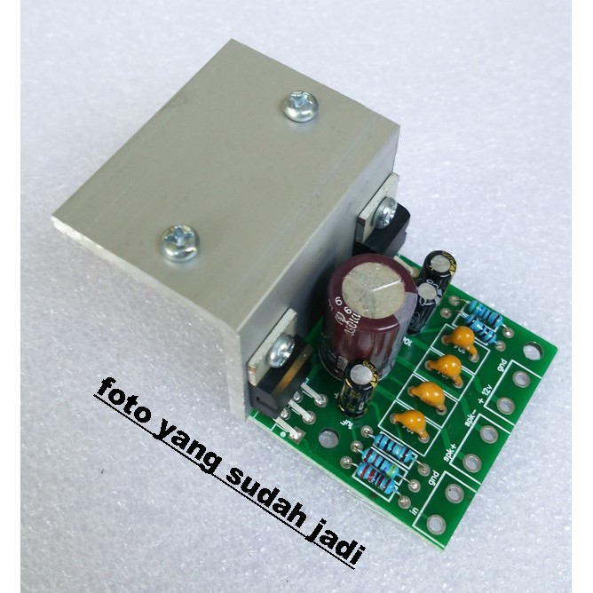 DIY TDA2003 Mono Bridge 18 Watt Power Amplifier