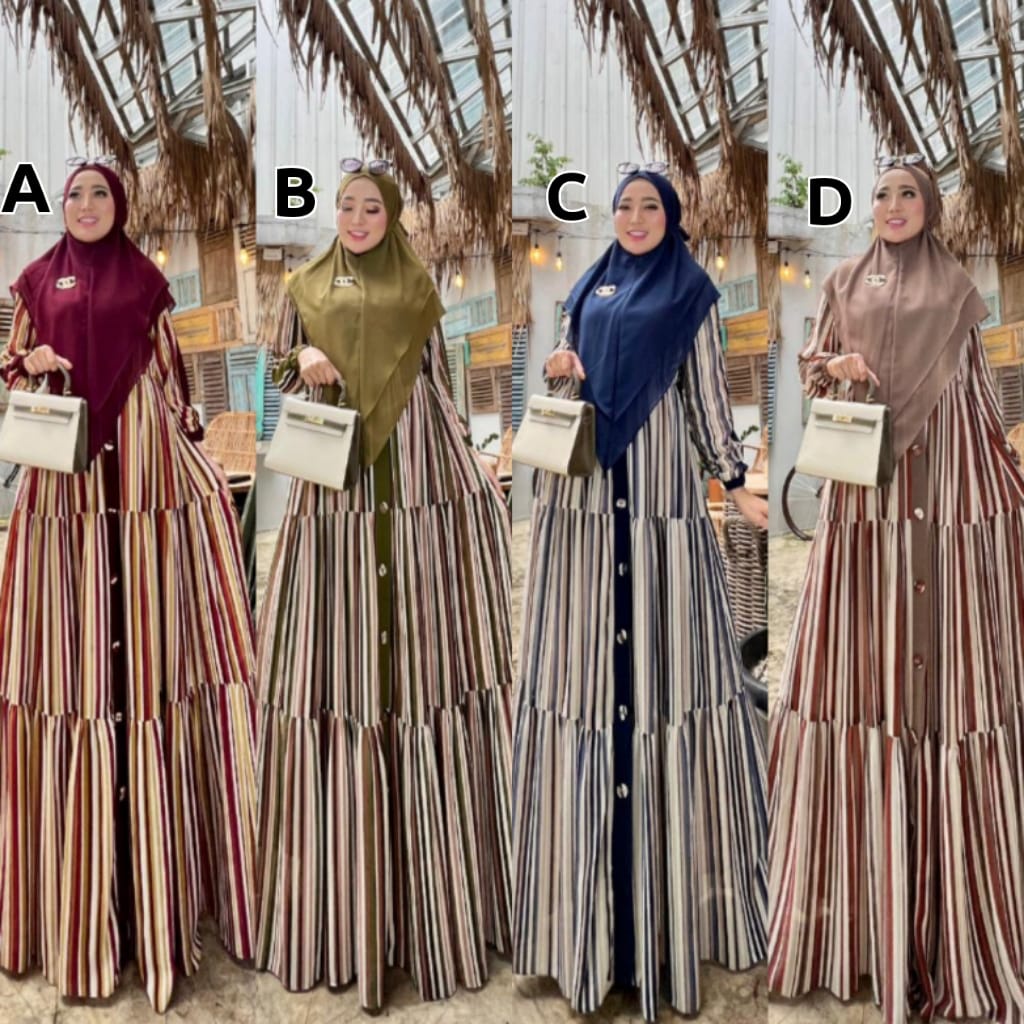 Syarifah 4  by Glamz Ceruty Bergo ZAHRA COLLECTION