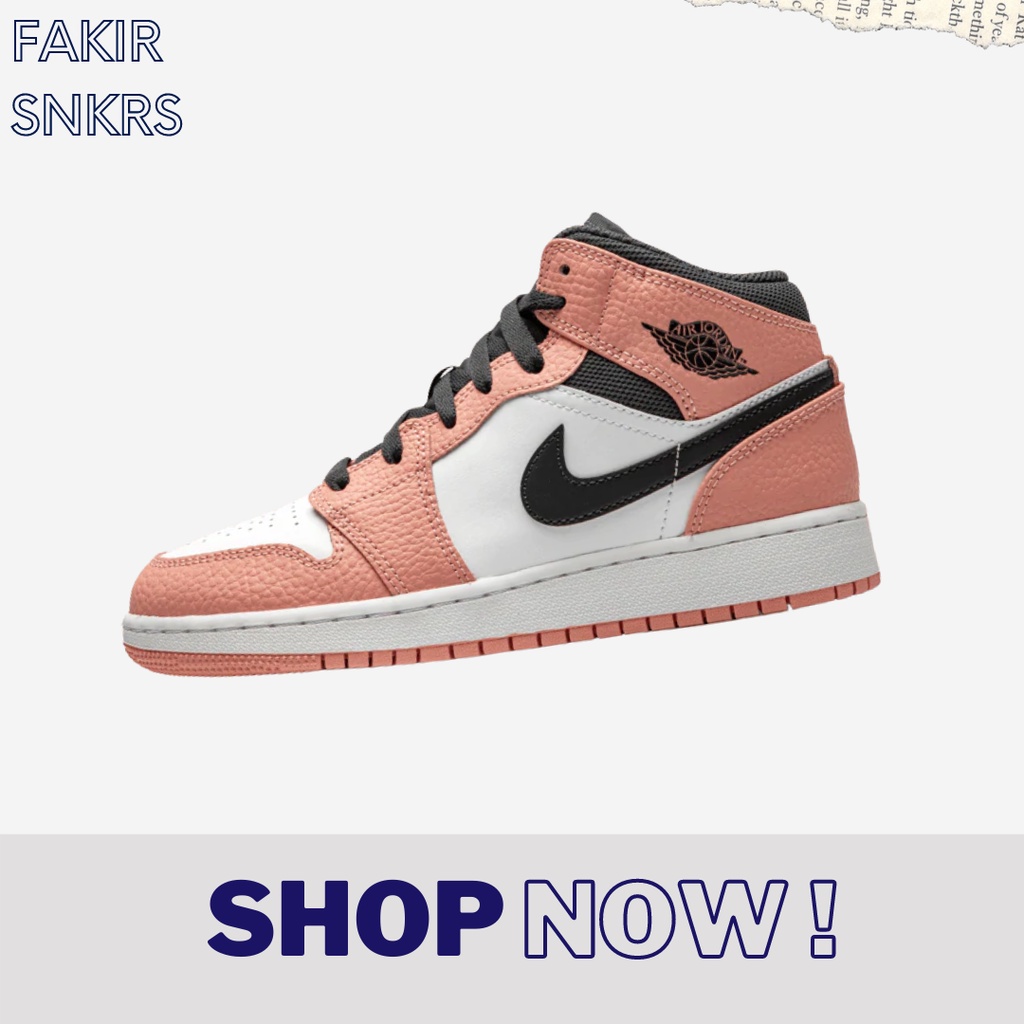AIR JORDAN MID PINK QUARTZ