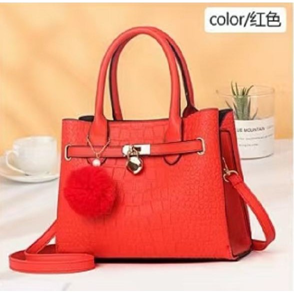 iBag GTF 304 !! TAS HANDBAG WANITA FASHION IMPORT FREE GANTUNGAN KUNCI