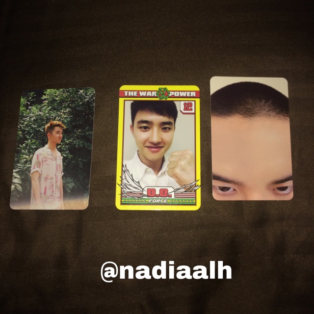 PHOTO CARD [PC] D.O KYUNGSOO VER (kokobop, power, universe)