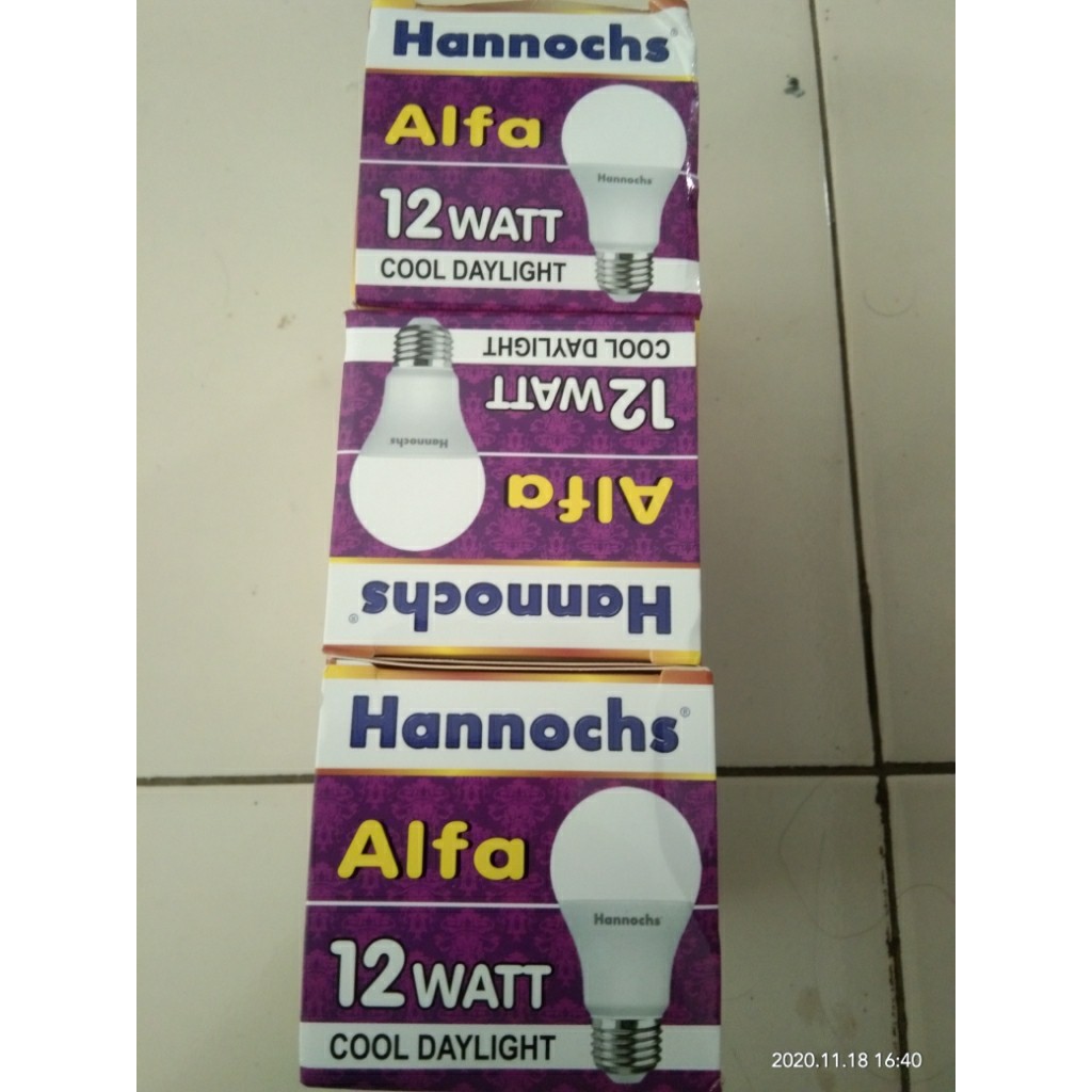 Hannochs Alfa 12W CDL Lampu LED HANNOCHS ALFA 12 Watt Putih