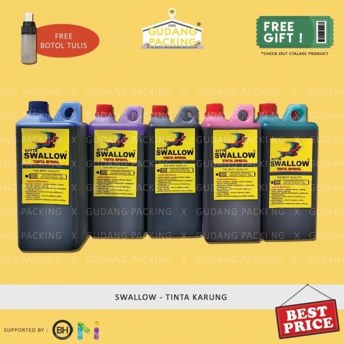 

PROMO SWALLOW - Tinta Karung Hitam/ Merah/ Hijau/ Biru/ Violet (FREE Botol)/PULPEN GEL/PULPEN LUCU/PULPEN 1 PACK/PENSIL WARNA/PENSIL 2B/PENGHAPUS JOYKO/PENGHAPUS LUCU/RAUTAN PENSIL PUTAR/RAUTAN ELEKTRIK/SPIDOL WARNA/SPIDOL PERMANEN/SPIDOL