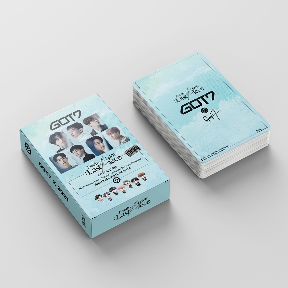 [BS] BISA COD 54pcs Photo Card GOT7 Breath of Love Last Piece KPOP Kartu Foto - KP786