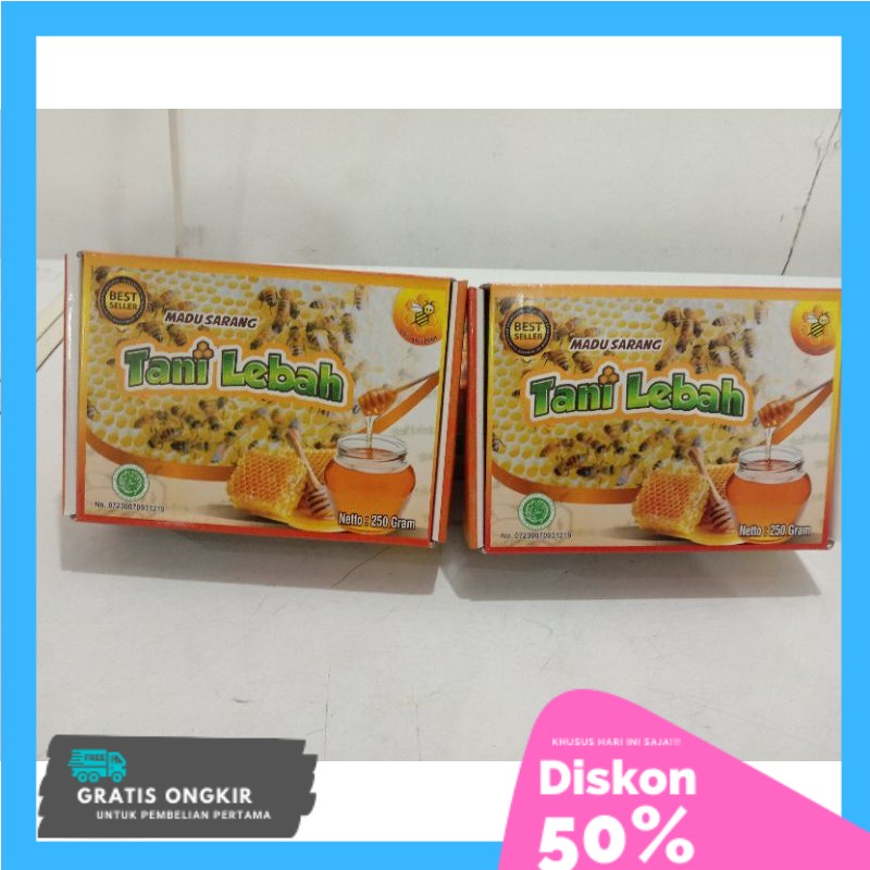 

MURAAAH SARANG MADU TANI LEBAH 250 GRAM