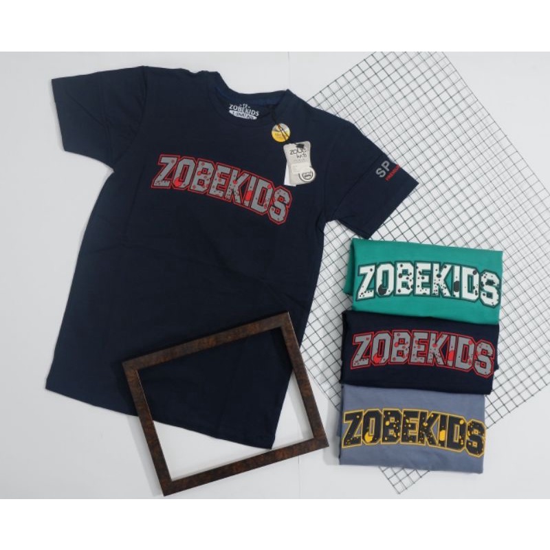#02 Kaos Anak Bahan Premium ZOBE KIDS