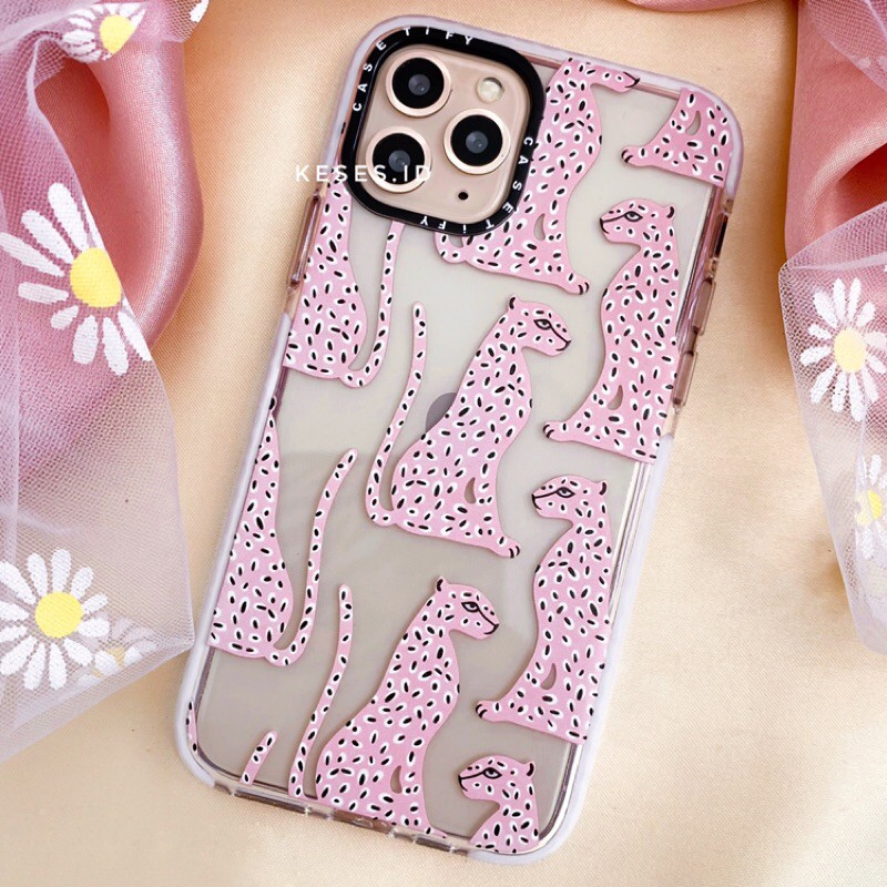 Pink Cheetahs Case Iphone 12 Pro Max 12 mini 6 6+ 7 7+ 8 8+ X XR XS max