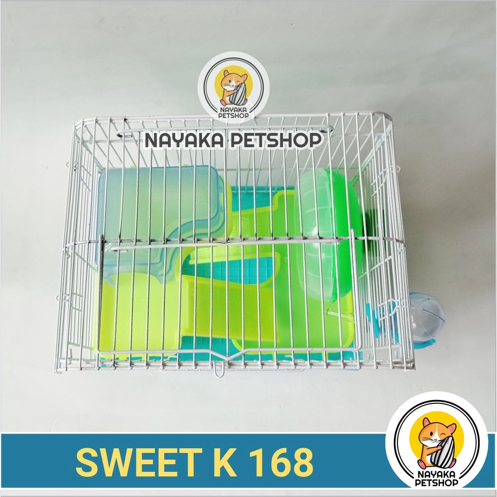 Sweet K 168 Kandang Hamster Tingkat 3 Lantai Murah