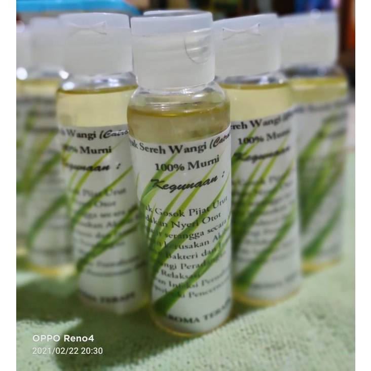 Minyak Sereh asli 100%murni