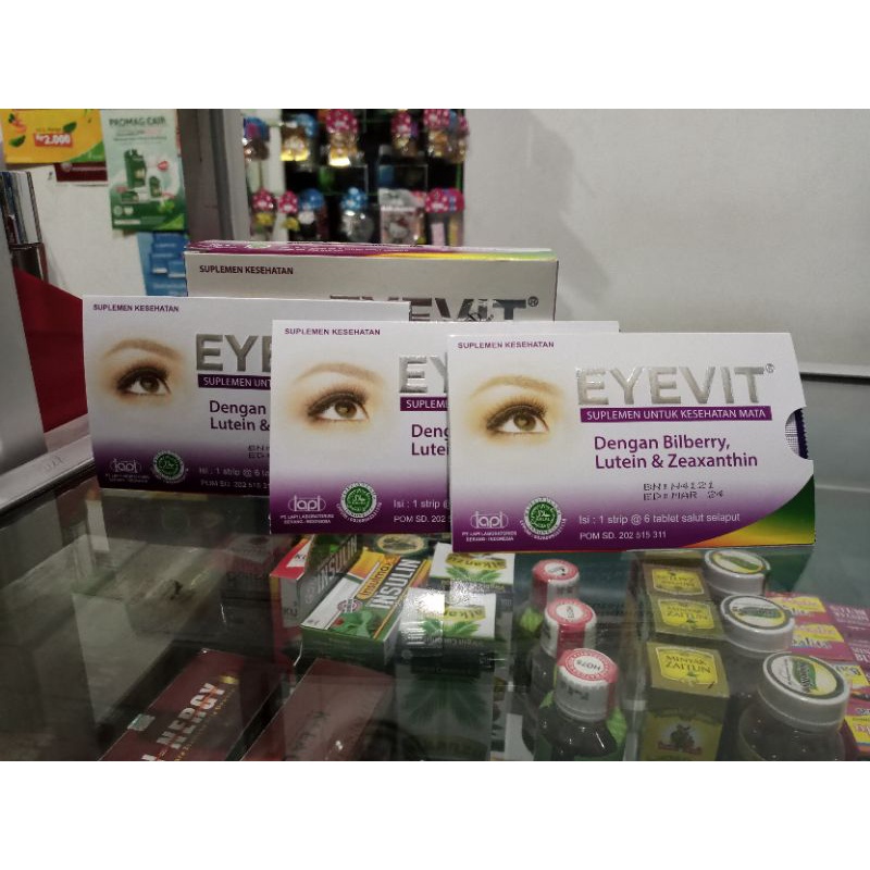 Eyevit tablet vitamin mata eyevit